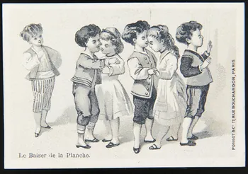 Ponsot carte réclame chromo Paris 1870-1880 1996.40.1079.14  Photo