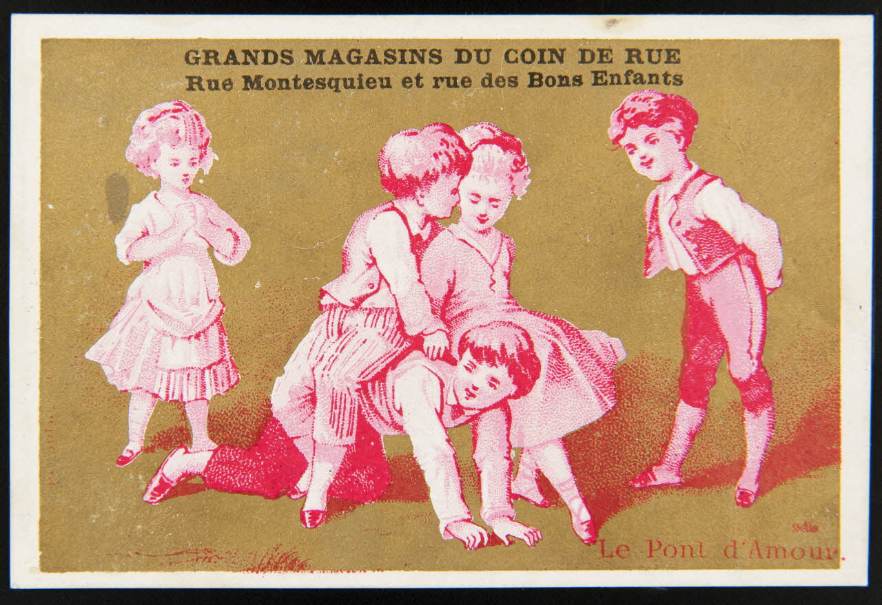 Ponsot carte réclame chromo Paris 1870-1880 1996.40.1079.18 Photo