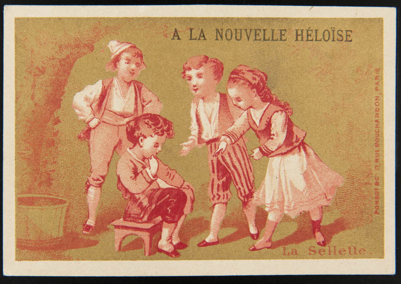 Ponsot carte réclame chromo Paris 1870-1880 1996.40.1079.9 Photo