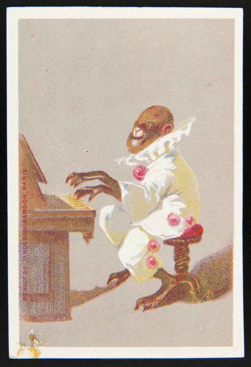 Ponsot carte réclame chromo Paris 1870-1880 1996.40.1081.2 Photo