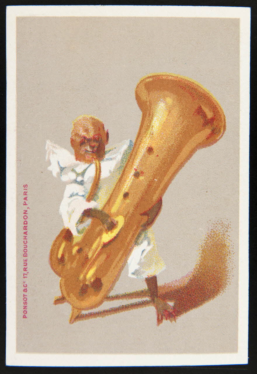 Ponsot carte réclame chromo Paris 1870-1880 1996.40.1081.4 Photo