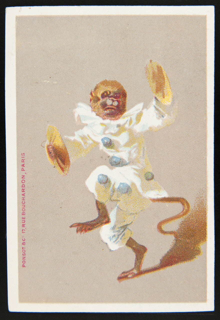 Ponsot carte réclame chromo Paris 1870-1880 1996.40.1081.5 Photo