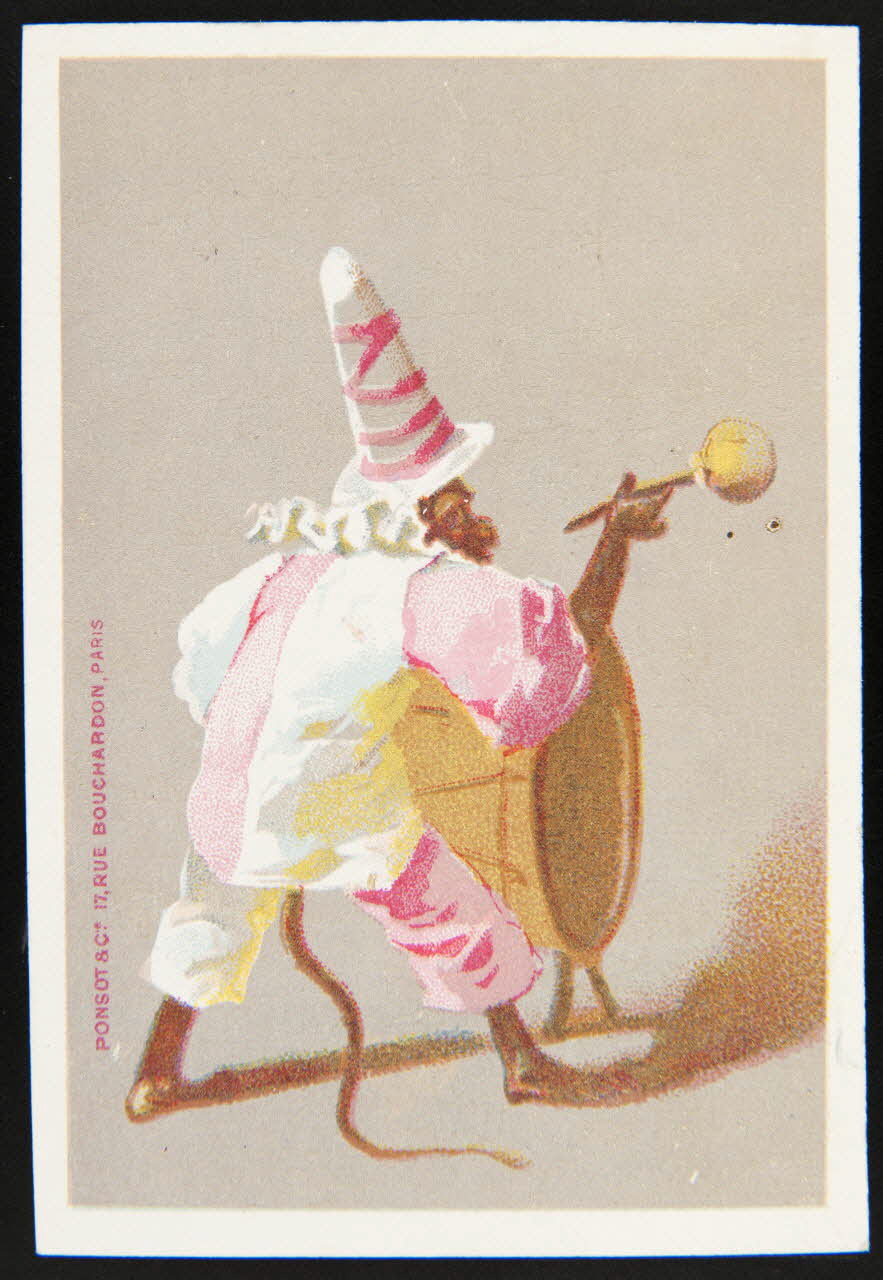 Ponsot carte réclame chromo Paris 1870-1880 1996.40.1081.6 Photo