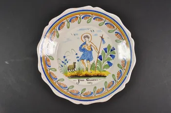 assiette France 1829 1967.120.4 Photo Mucem