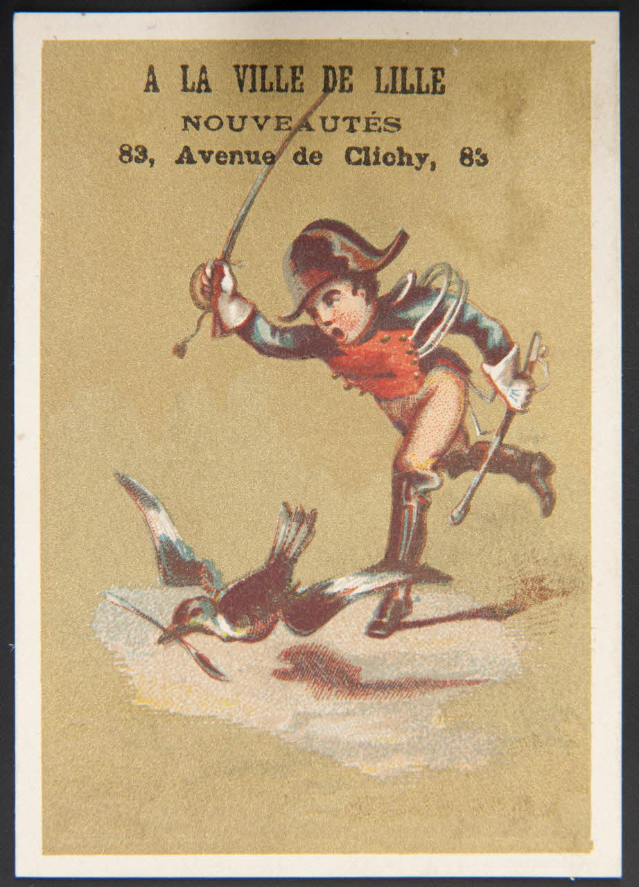 Thomas A. carte réclame chromo Paris 1870-1890 1996.40.1104.3 Photo