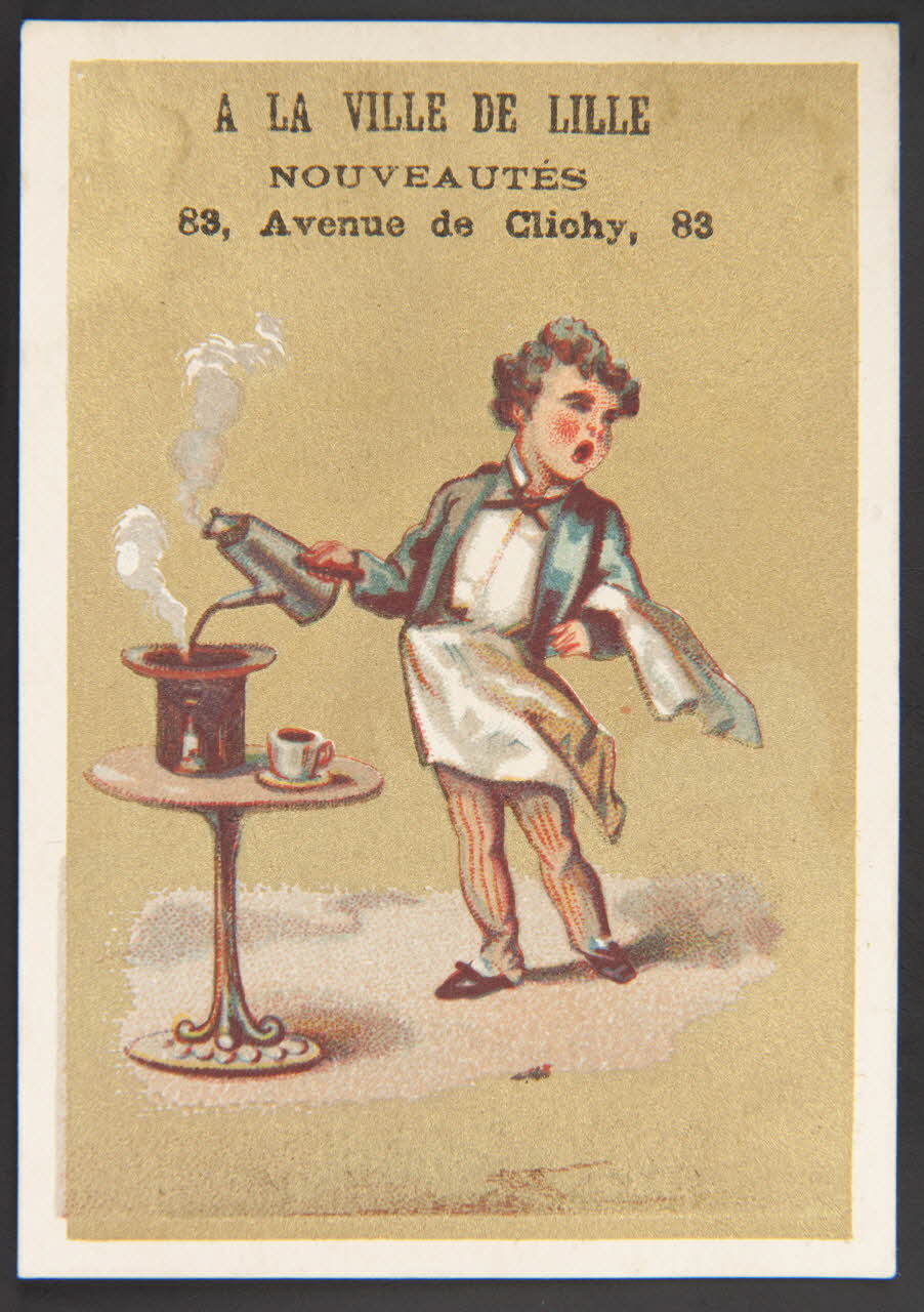 Thomas A. carte réclame chromo Paris 1870-1890 1996.40.1104.5 Photo