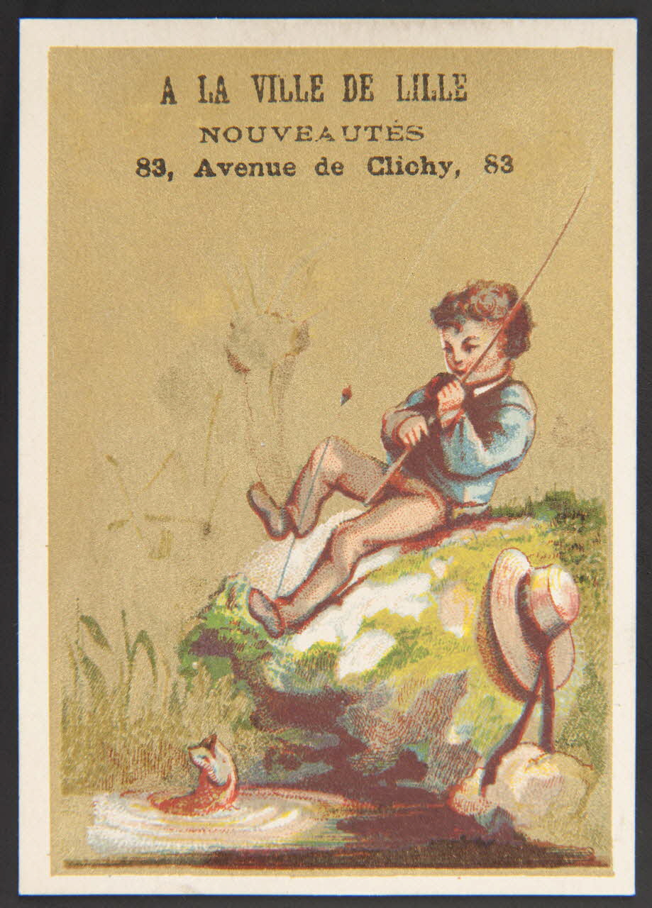 Thomas A. carte réclame chromo Paris 1870-1890 1996.40.1104.7 Photo