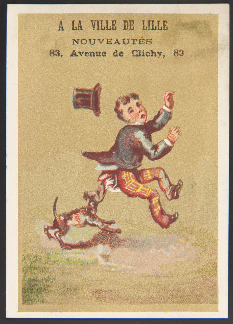 Thomas A. carte réclame chromo Paris 1870-1890 1996.40.1104.8 Photo