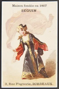 Lauronce frères carte réclame chromo Paris 1870-1890 1996.40.1105.1 Photo