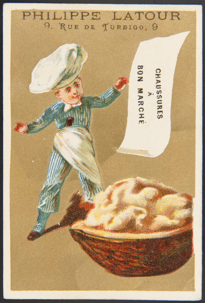 Thomas Alphonse carte réclame chromo Paris 1870-1890 1996.40.1106.2 Photo