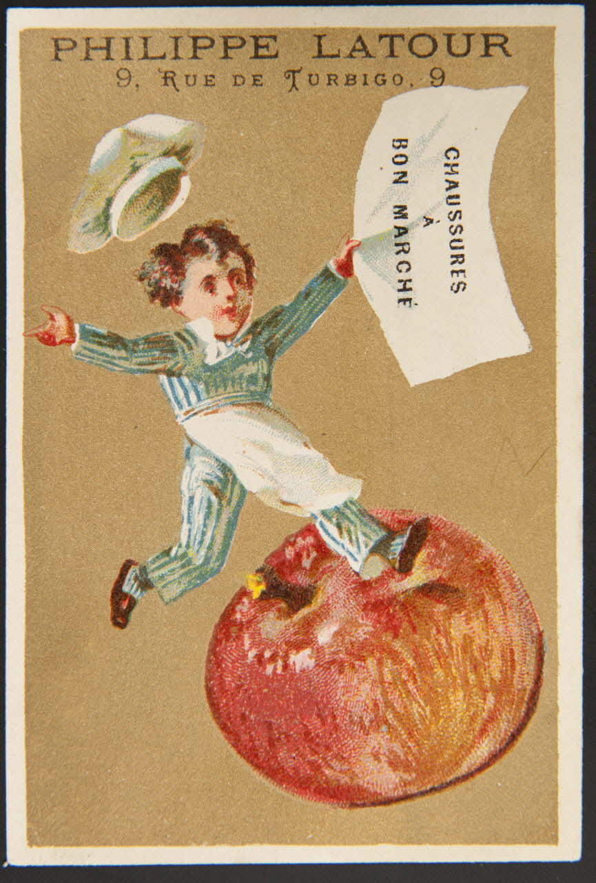 Thomas Alphonse carte réclame chromo Paris 1870-1890 1996.40.1106.3 Photo