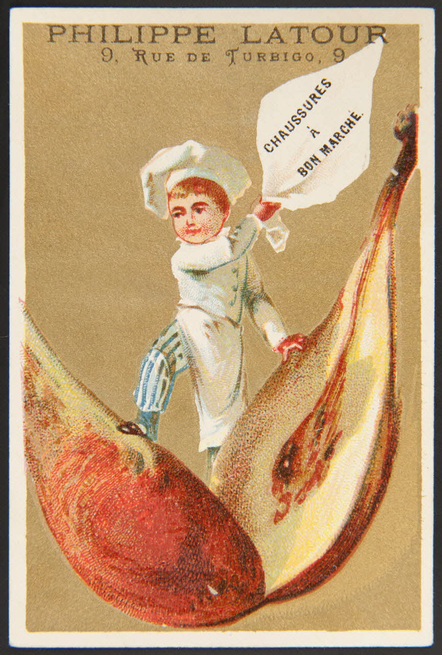 Thomas Alphonse carte réclame chromo Paris 1870-1890 1996.40.1106.4 Photo