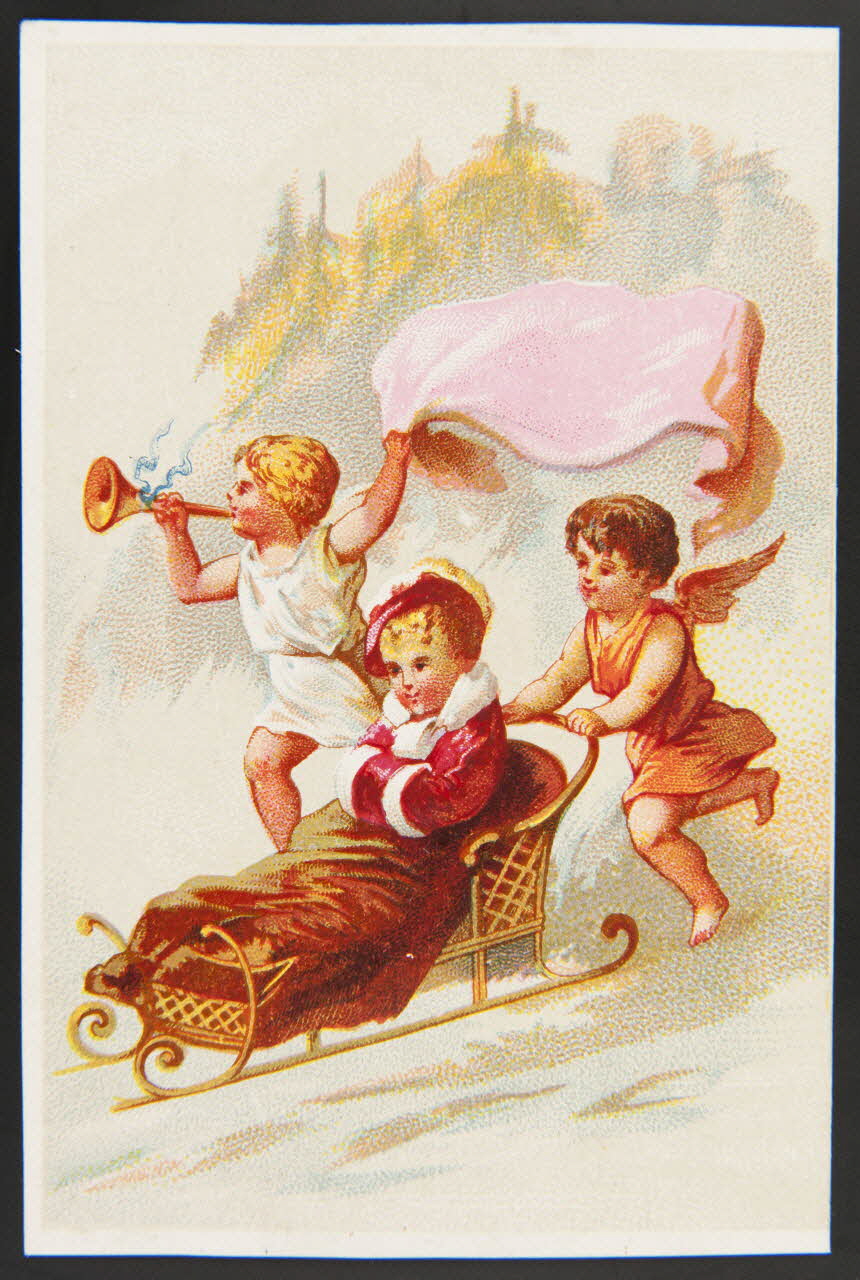 carte réclame chromo Paris 1870-1890 1996.40.1108.6 Photo