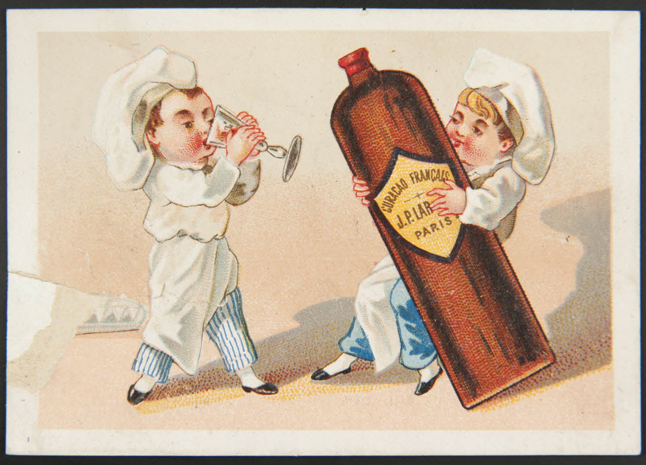 Thomas A. carte réclame chromo Paris 1870-1890 1996.40.1110.3 Photo