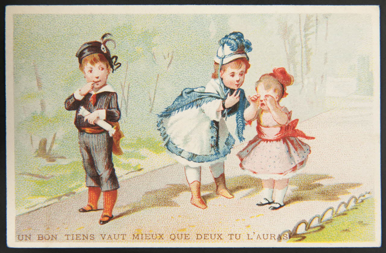 Pesprés A. carte réclame chromo Paris 1870-1890 1996.40.1111.6 Photo