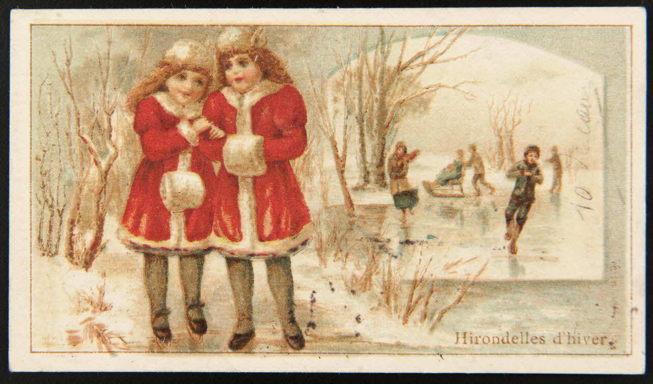 Léopold Verger carte réclame chromo Paris 1878-1914 1996.40.1115.12 Photo