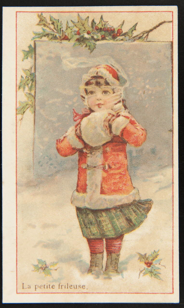 Verger carte réclame chromo Paris 1878-1914 1996.40.1115.8 Photo