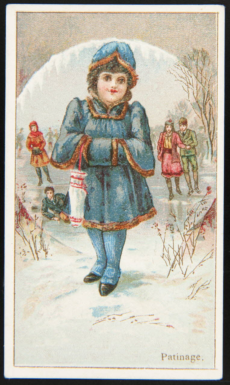 Léopold Verger carte réclame chromo Paris 1878-1914 1996.40.1115.9 Photo