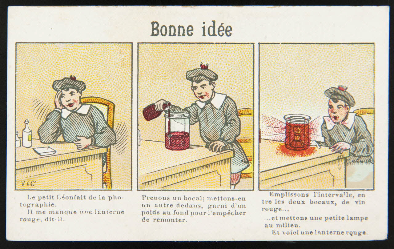 Léopold Verger carte réclame chromo Paris 1878-1914 1996.40.1116.1 Photo