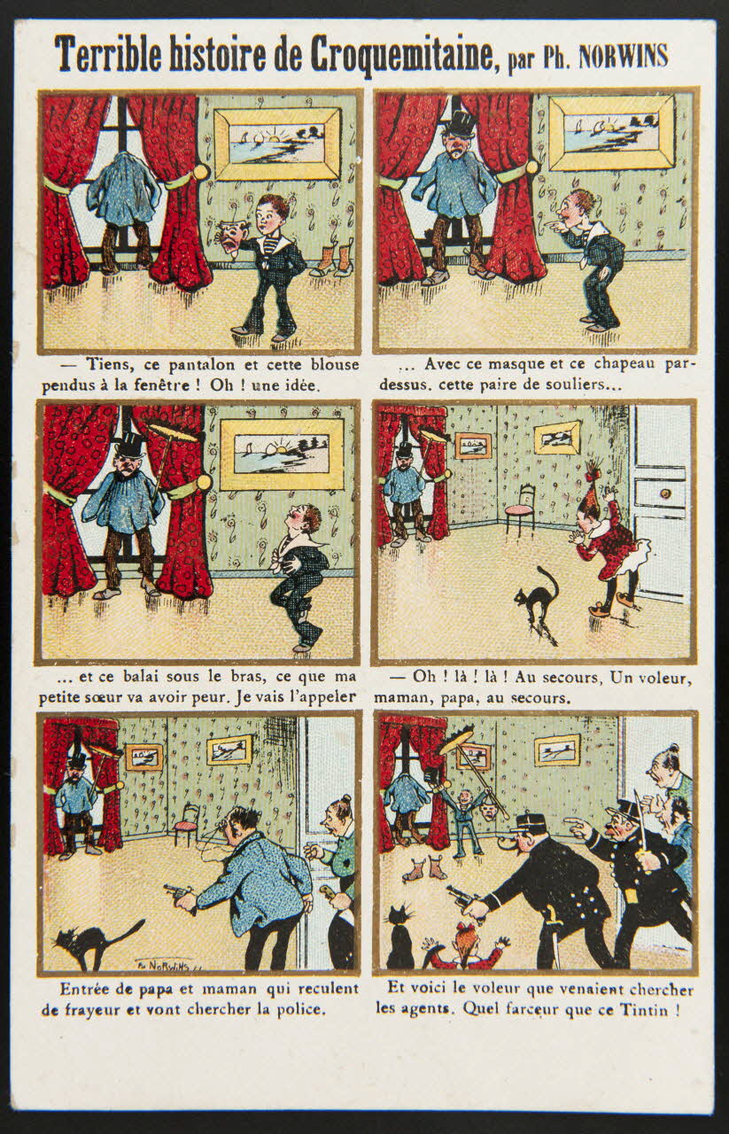 Léopold Verger ; Norwins Ph. carte réclame chromo Paris 1878-1914 1996.40.1117.1 Photo