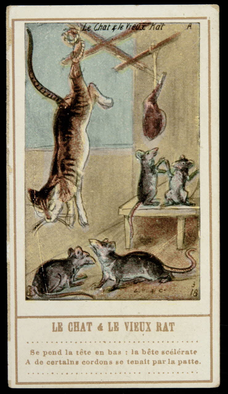 Léopold Verger carte réclame chromo Paris 1878-1914 1996.40.1118.2 Photo