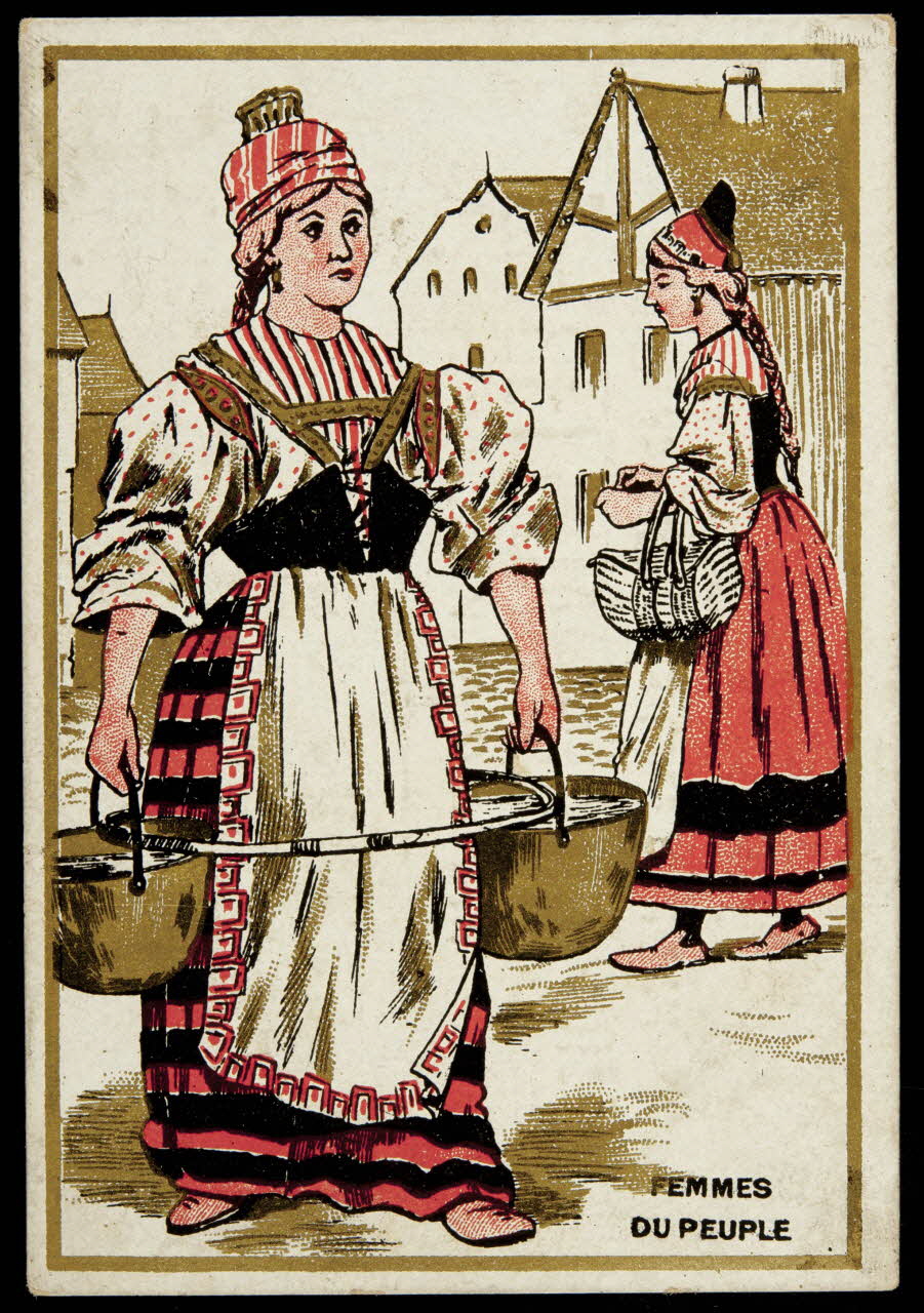 Léopold Verger carte réclame chromo Paris 1878-1914 1996.40.1119.1 Photo