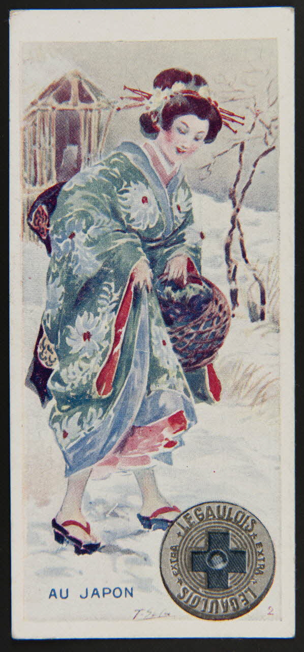 Verger frères carte réclame chromo Paris 1878-1914 1996.40.1122.1 Photo