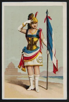 Verger carte réclame chromo Paris 1878-1914 1996.40.1123.1 Photo
