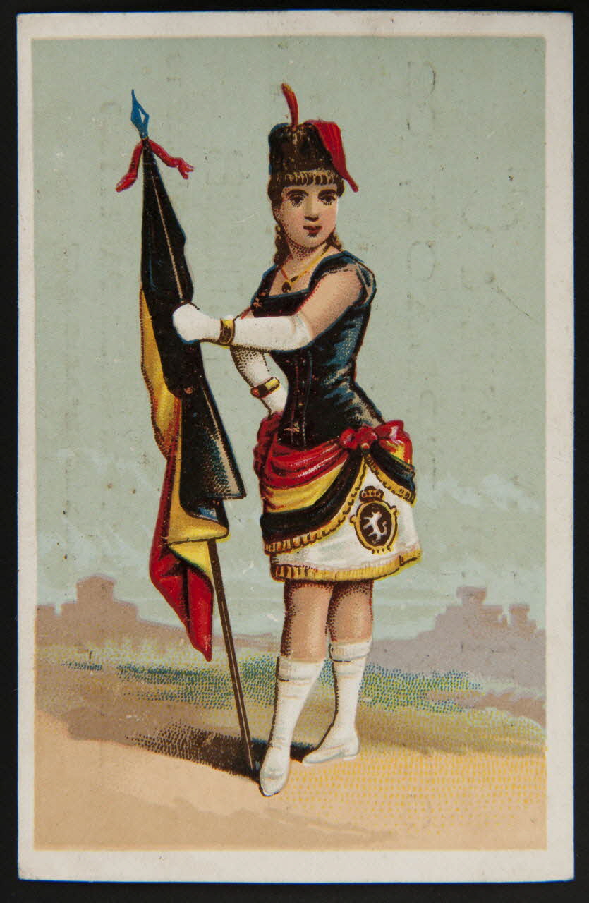 Verger carte réclame chromo Paris 1878-1914 1996.40.1123.5 Photo