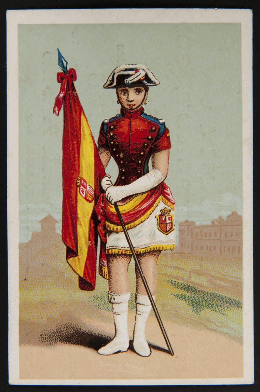 Verger carte réclame chromo Paris 1878-1914 1996.40.1123.6 Photo