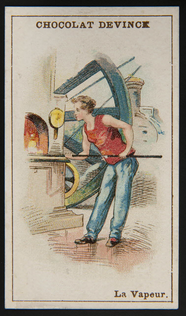 Léopold Verger carte réclame chromo Paris 1878-1914 1996.40.1124.2 Photo