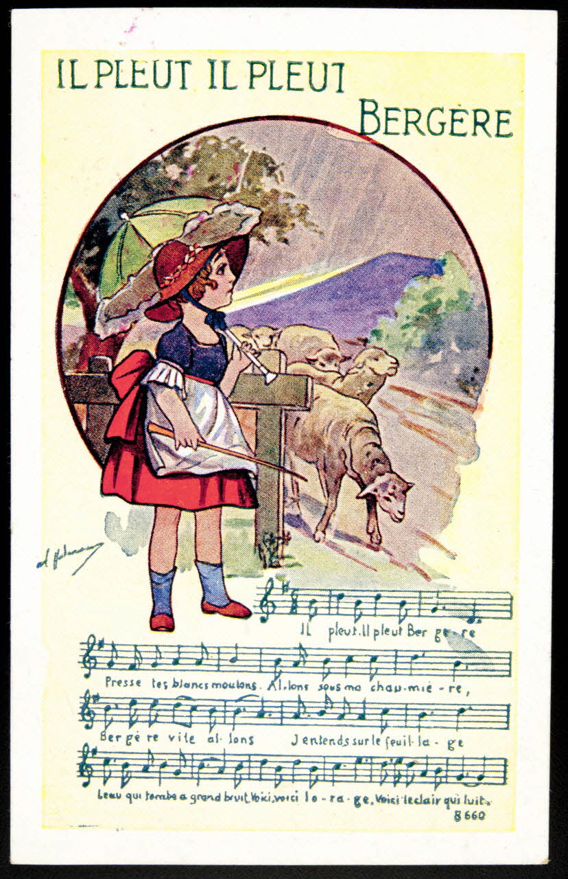 Léopold Verger carte réclame chromo Paris 1878-1914 1996.40.1127.1 Photo