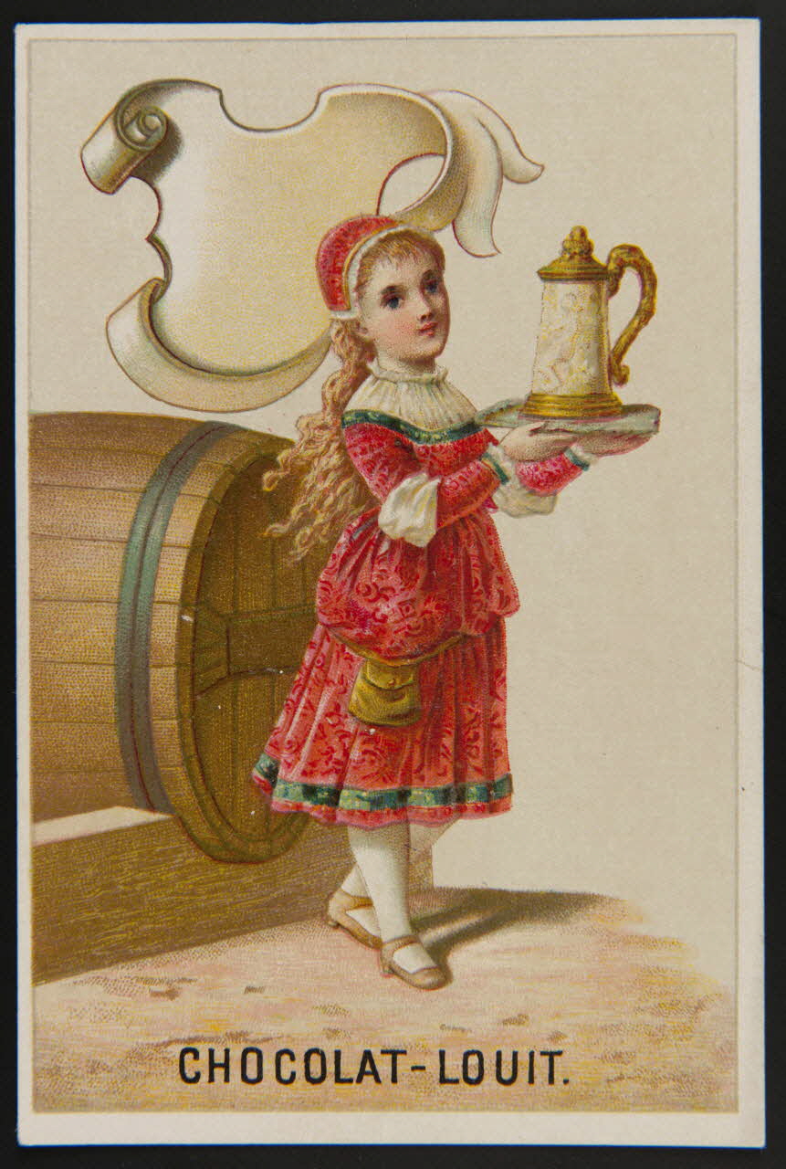 Verger carte réclame chromo Paris 1878-1914 1996.40.1130.1 Photo