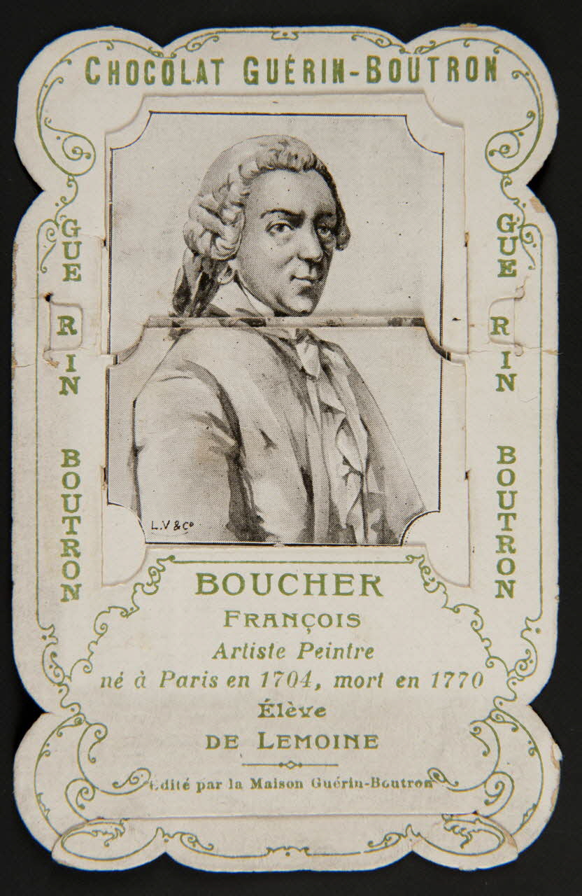Léopold Verger ; Guérin-Boutron carte réclame chromo Paris 1878-1914 1996.40.1131.4 Photo