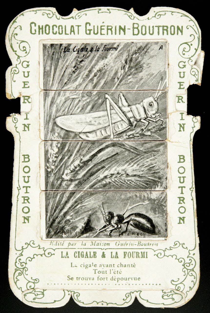 Léopold Verger ; Guérin-Boutron carte réclame chromo Paris 1878-1914 1996.40.1132.1 Photo