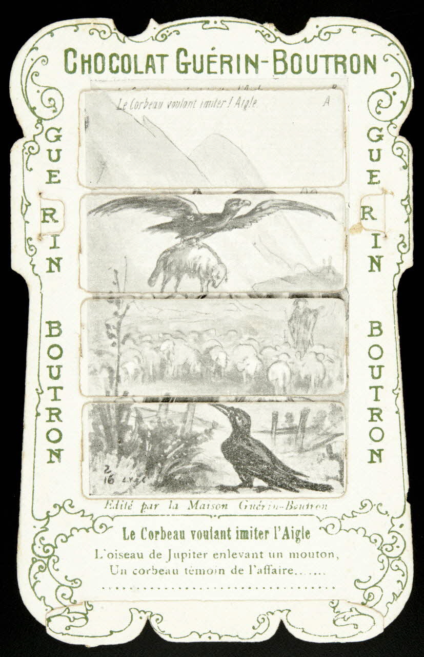 Léopold Verger ; Guérin-Boutron carte réclame chromo Paris 1878-1914 1996.40.1132.10 Photo