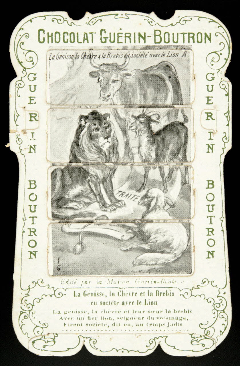 Léopold Verger ; Guérin-Boutron carte réclame chromo Paris 1878-1914 1996.40.1132.11 Photo