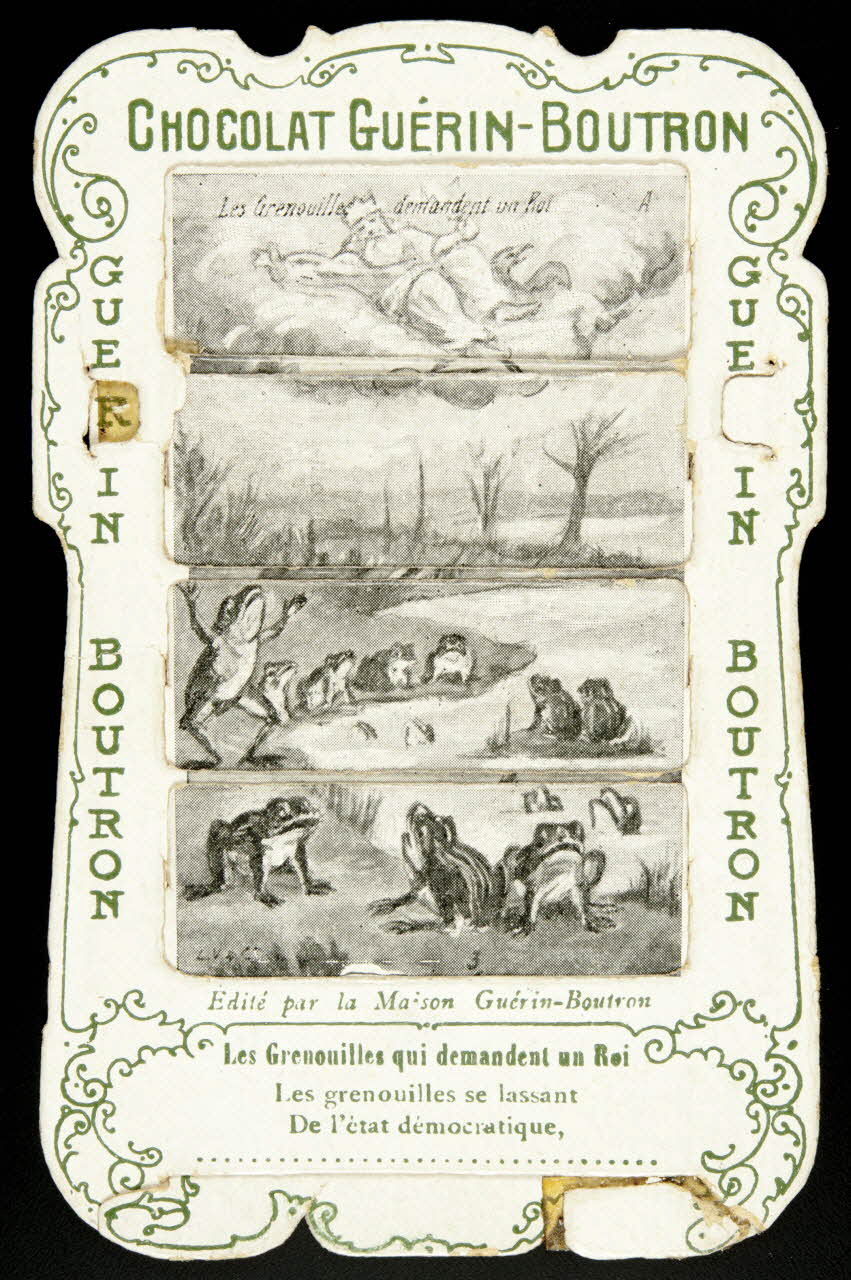 Léopold Verger ; Guérin-Boutron carte réclame chromo Paris 1878-1914 1996.40.1132.12 Photo