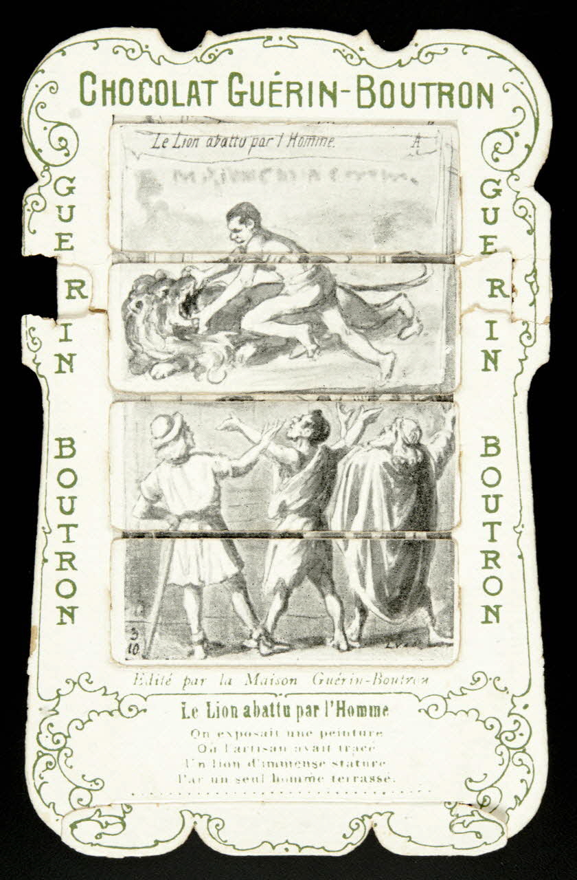 Léopold Verger ; Guérin-Boutron carte réclame chromo Paris 1878-1914 1996.40.1132.13 Photo