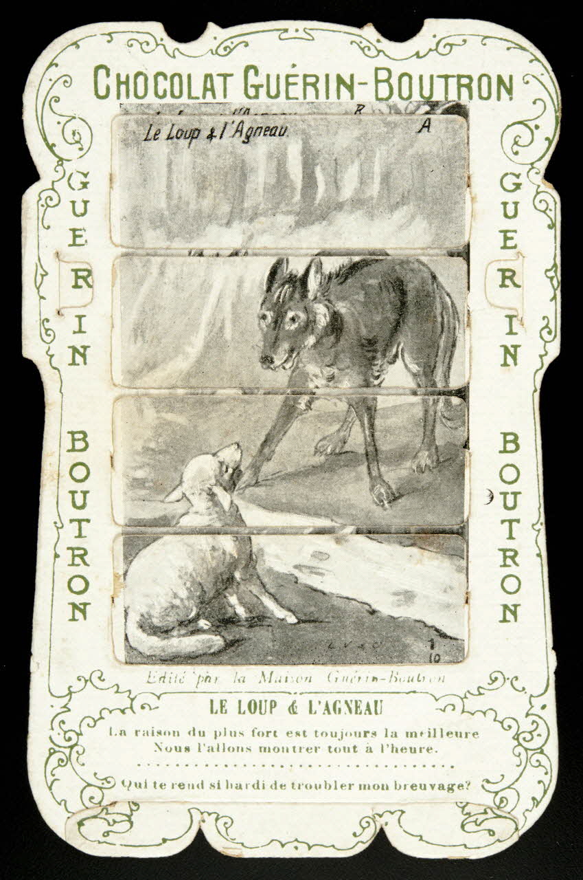 Léopold Verger ; Guérin-Boutron carte réclame chromo Paris 1878-1914 1996.40.1132.14 Photo