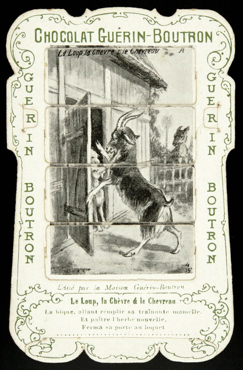 Léopold Verger ; Guérin-Boutron carte réclame chromo Paris 1878-1914 1996.40.1132.15 Photo