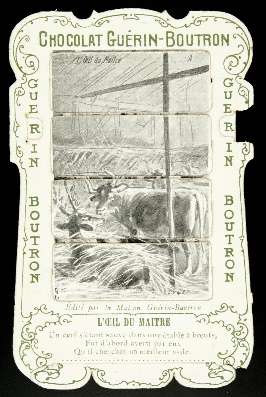 Léopold Verger ; Guérin-Boutron carte réclame chromo Paris 1878-1914 1996.40.1132.18 Photo