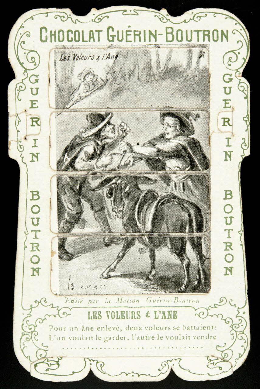 Léopold Verger ; Guérin-Boutron carte réclame chromo Paris 1878-1914 1996.40.1132.2 Photo