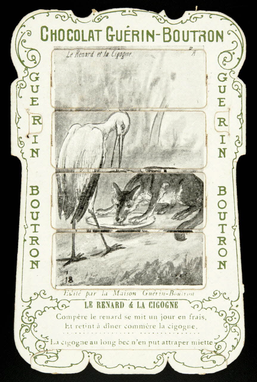 Léopold Verger ; Guérin-Boutron carte réclame chromo Paris 1878-1914 1996.40.1132.20 Photo