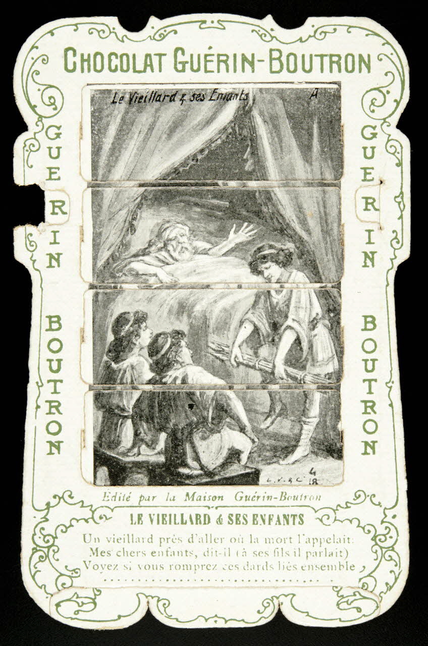 Léopold Verger ; Guérin-Boutron carte réclame chromo Paris 1878-1914 1996.40.1132.23 Photo