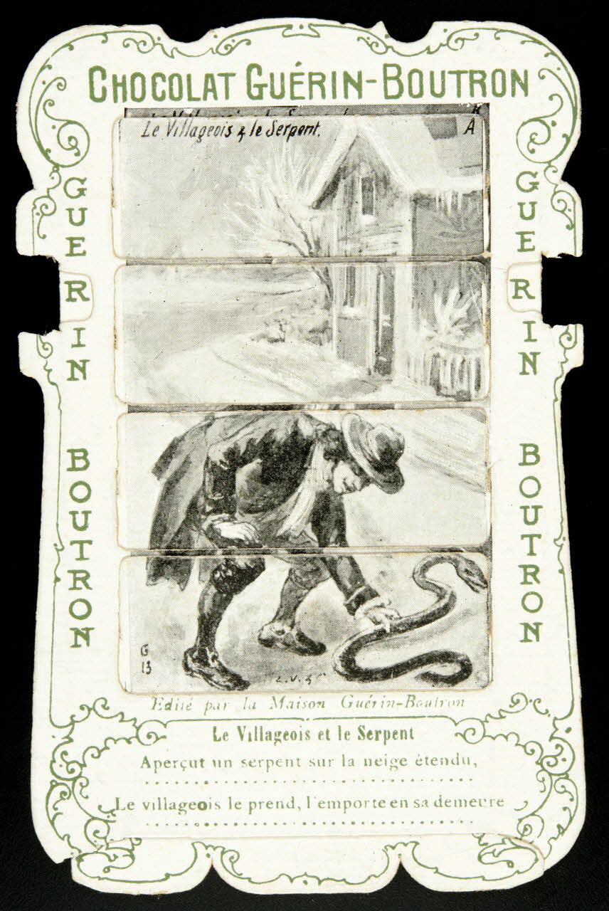 Léopold Verger ; Guérin-Boutron carte réclame chromo Paris 1878-1914 1996.40.1132.24 Photo