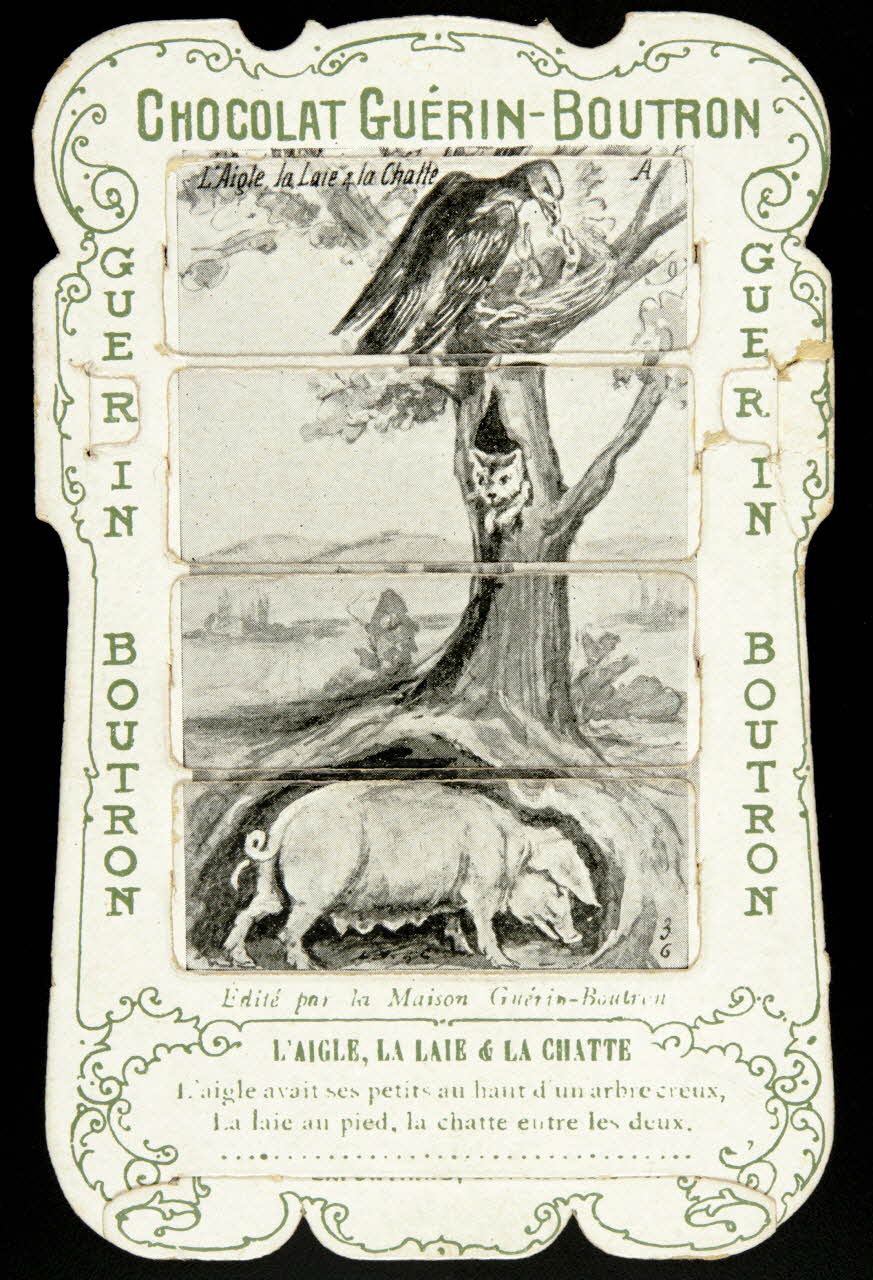 Léopold Verger ; Guérin-Boutron carte réclame chromo Paris 1878-1914 1996.40.1132.4 Photo