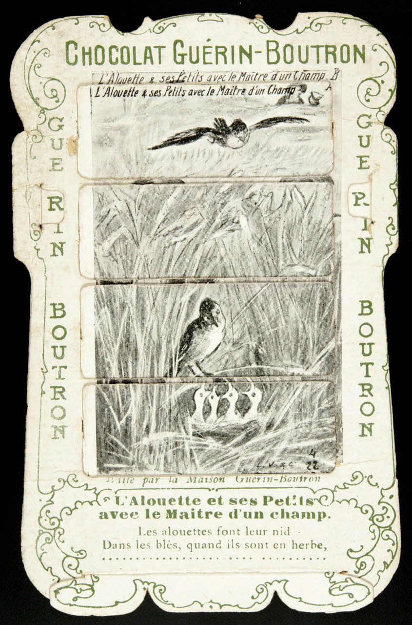 Léopold Verger ; Guérin-Boutron carte réclame chromo Paris 1878-1914 1996.40.1132.5 Photo