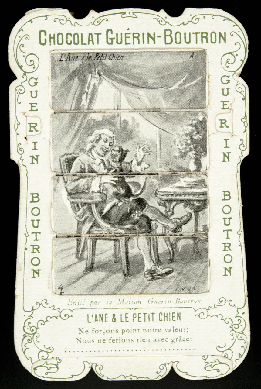 Léopold Verger ; Guérin-Boutron carte réclame chromo Paris 1878-1914 1996.40.1132.6 Photo