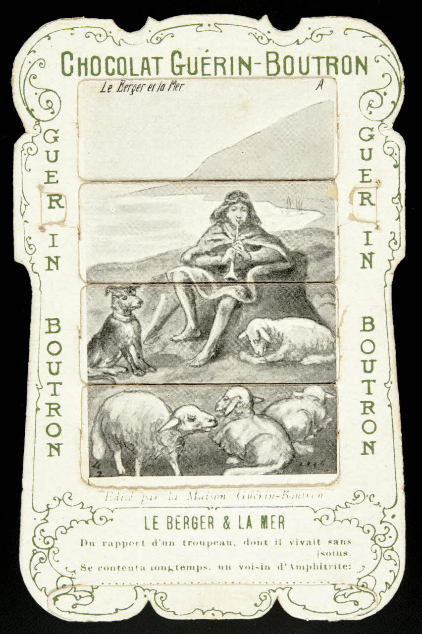 Léopold Verger ; Guérin-Boutron carte réclame chromo Paris 1878-1914 1996.40.1132.7 Photo